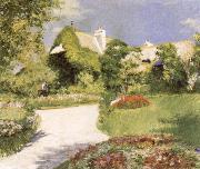 Gustave Caillebotte Farmhouse at Trouville Spain oil painting artist